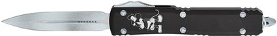 Нож Microtech Ultratech Double Edge Signature Series Steamboat Willie Black